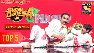 Pruthviraj ने अपने इस Act में डाला Comedy का तड़का  Super Dancer Chapter 4  Performance  Top 5 [upl. by Urd]