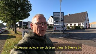 Vi bor på Wohnmobilstellplatz Jagel samt besøger den smukke gamle by Slesvig [upl. by Stich]