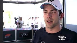 Nicholas Latifi Post Race Interview 2022 French Grand Prix [upl. by Erdreid]