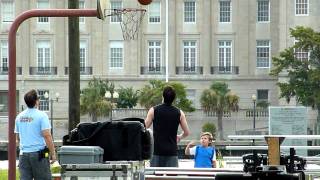 James Lafferty amp Jackson Brundage shooting baskets [upl. by Liew]