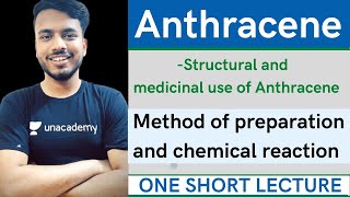 structure and medicinal use of Anthracene  method of Preparation and reaction of Anthracene sgsir [upl. by Hall]