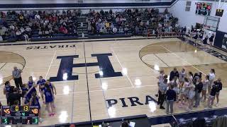 Hudson vs Gladbrook Reinbeck Varsity Girls Basketball [upl. by Swan99]