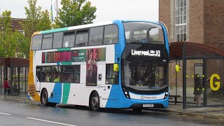 Buses at Ellesmere Port  October 2023 [upl. by Yard]