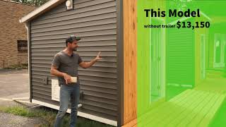 INshed Walk Through Tour Of Off Grid Pool Guest House [upl. by Mastic]