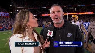 Billy Napier explains what Florida’s win vs LSU means  ESPN College Football [upl. by Adnof]