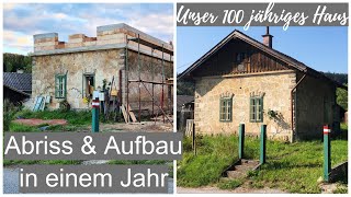 Steinhaus sanieren in 40 Minuten  TIMELAPSE  Teil 1 [upl. by Larena]