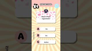 Desafio quiz de casal quiz shorts [upl. by Alemrac]