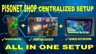 Pisonet Diskless Setup with Centralized Coinslot Tutorials [upl. by Eceryt]