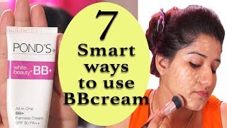 7 तरीके से इस्तेमाल करें BB cream7Amazing ways to uses BB creamhow to apply BBcream [upl. by Lingwood]