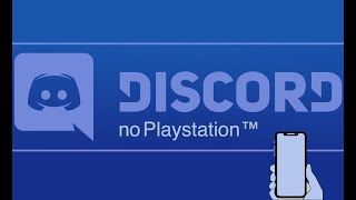 Como usar o Discord no PS4  Versão celular  Links na descrição [upl. by Milstone60]