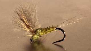 Tying a CDC amp Deer Hair Blue Wing Olive Comparadun with Hans C R Nielsen [upl. by Connel433]