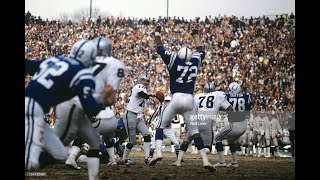 Channel 13 Baltimore Coverage of Colts loss to Raiders 1977 [upl. by Madaras]