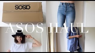 ASOS HAUL  UNBOXING AND TRY ON [upl. by Arella427]