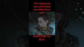 😨😨😨Kratos son killed thors songodofwar4psgamesplaystation [upl. by Attebasile]