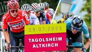 Tour d’Alsace 2023 étape TagolsheimAltkirch [upl. by Auqinehs408]