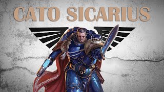 WARHAMMER 40K Cato Sicarius Šampion Ultramaru [upl. by Enitsyrk84]