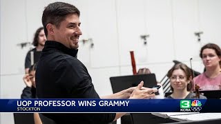 UOP professor wins second Grammy [upl. by Tannen]