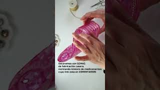 COMO HACER UNA JABONERA PARA DUCHA CON RECICLAJE shortsvideo shorts [upl. by Zwart]