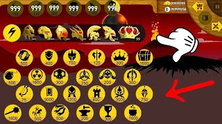 NEW All Bosses Golden Army Summon Icons  HACK STICK WAR LEGACY [upl. by Eatnwahs]