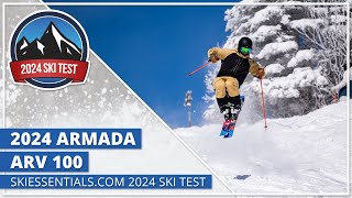 2024 Armada ARV 100  SkiEssentialscom Ski Test [upl. by Lenka439]