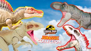 GIANT TRex VS IREX Vs Indoraptor Giganotosaurus  Jurassic Park Jurassic World Dominion amp More [upl. by Enitnatsnoc336]