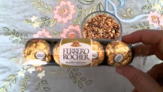 coppette golose rocher al cioccolato e nocciole [upl. by Schach369]