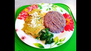 Green Creamy Vegan ChilaquilesChilaquiles Verdes [upl. by Koss]