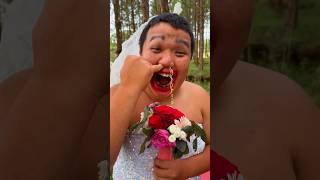 ToRung comedy beautiful bride😂 [upl. by Essenaj]