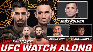 UFC308 Watch Along w Jens Pulver Chase Hooper and Jason Anik [upl. by Mw]