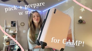 pack  prepare with me for camp   tips for packing [upl. by Anairam102]