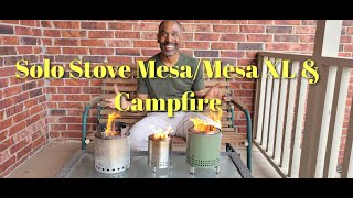 Solo Stove Mesa vs Mesa XL vs Campfire [upl. by Pace]