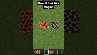 Does it look like magma minecraft minecraftbuild minecraftpe gaming technogamerz [upl. by Esmond]