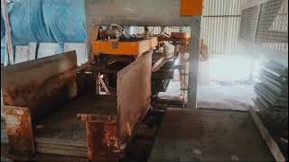 QUNFENG QS1000500H Concrete CC Block Production line Bangladesh [upl. by Amitak872]