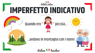 IMPERFETTO INDICATIVO  VERBS  Italian for Beginners [upl. by Gerri]