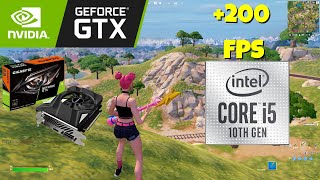 Battle Royale FPS Test I GTX 1650  Intel i5 10400F I Chapter 5 Season 1 [upl. by Einafets627]