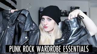 Punk Rock Wardrobe Essentials  Rocknroller [upl. by Ycats]