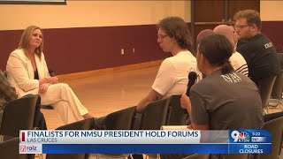 Finalists for NMSU president hold forums [upl. by Adala]