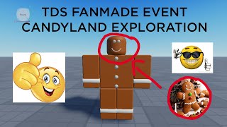 TDS Fanmade Event  Candyland Exploration [upl. by Tamqrah]