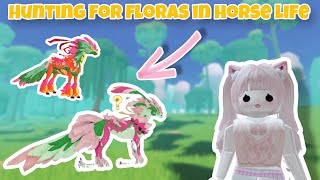 Hunting For The New FLORA SPECIES IN HORSE LIFE [upl. by Efar837]