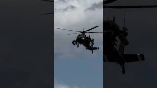 Hellenic Army AH64A Apache Athens Flying Week 2024 [upl. by Erdda]