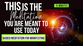 This Is Your Sign  Belief Reprogramming Meditation for Manifestation [upl. by Gnni]