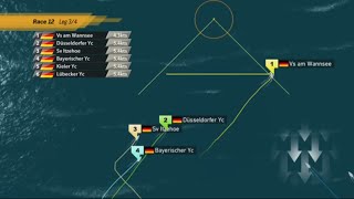 Replay 1 SegelBundesliga 2014 Starnberg Tag 2 [upl. by Esyak325]