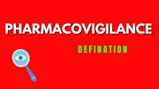 Pharmacovigilance Drug Safety ExplainedPharmacyJob PharmacovigilancePharmacovigilance concept [upl. by Budding]