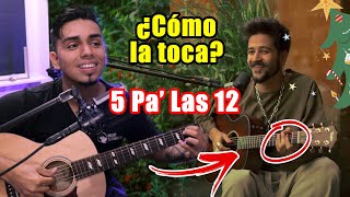 ¿Cómo la toca 5 pa las 12  Camilo Acústico Tutorial Guitarra ACORDES [upl. by Nam172]