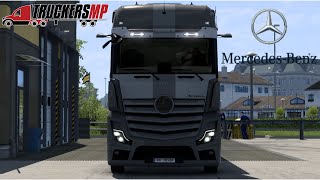 Mercedes ACTROS L Nardo GRi Premium Renk  trucks ve trailer link  ETS2 [upl. by Esereht]