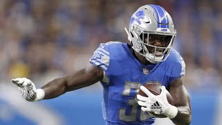 Best Kerryon Johnson Plays of His Career [upl. by Chuu]