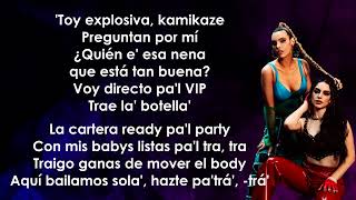 Lele Pons Kim Loaiza  Piketona LetraLyrics [upl. by Royden]