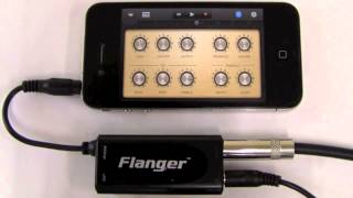 Cara menggunakannya Flanger FC20 Gitar  Bass untuk konverter iPhone [upl. by Biondo]