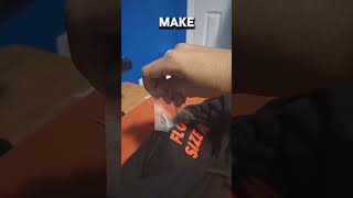 ✅How to make a hoodie using HTV and a Heatpress Shorts Cricut Vinylcutter heatPress howto [upl. by Nagard385]