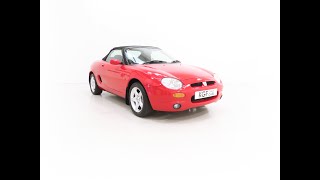 A High Specification MGF 18i VVC with Just 25404 Miles and Two Owners  SOLD [upl. by Kassey161]